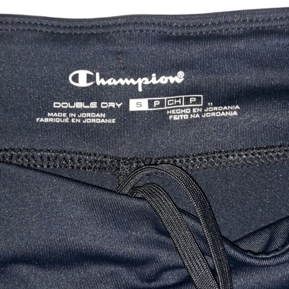 Champion Double Dry Black‎ Capri Leggings Small - Picture 3 of 4